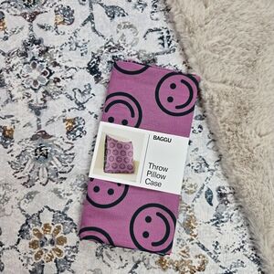 Baggu Throw Pillow Case Happy Mix